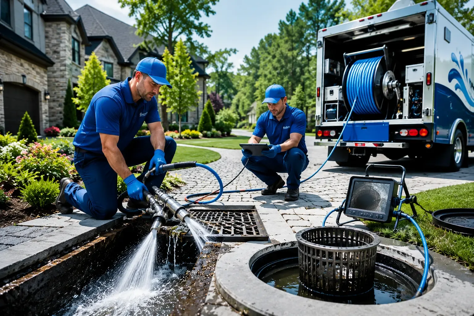 Local outdoor drain cleaning professionals in Kingston, WI